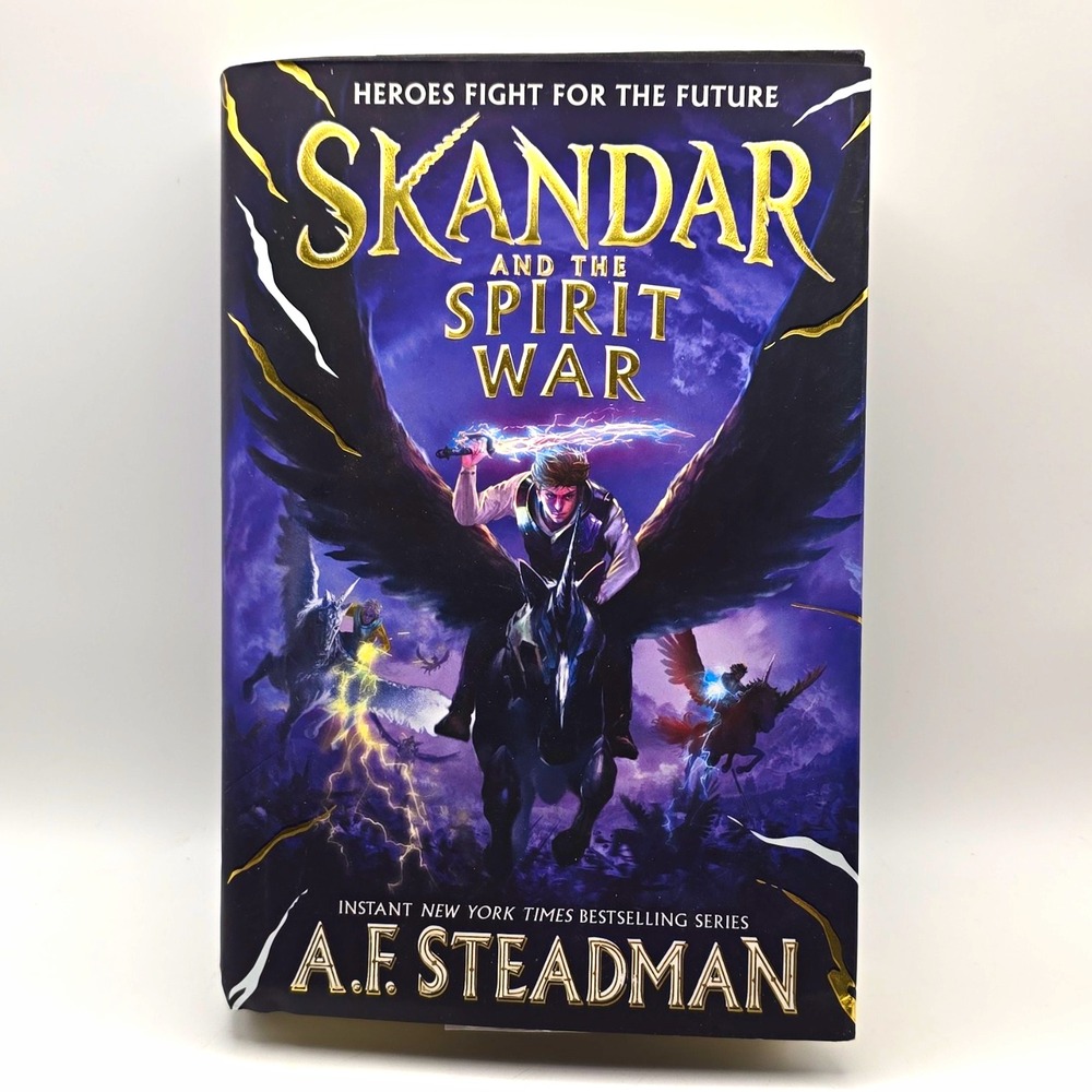 A.F. Steadman Skandar and the Spirit War Hardcover 2025 1st Ed (Skandar #5)